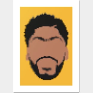 Anthony Davis Face (Pixel Art) Posters and Art